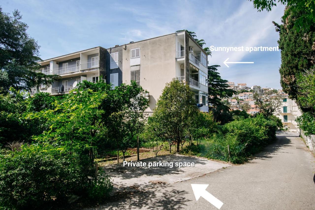 Sunnynest Apartment - 3Br Apt With Free Parking & Wi-Fi, Close To Lapad Bay Beach Dubrownik Zewnętrze zdjęcie